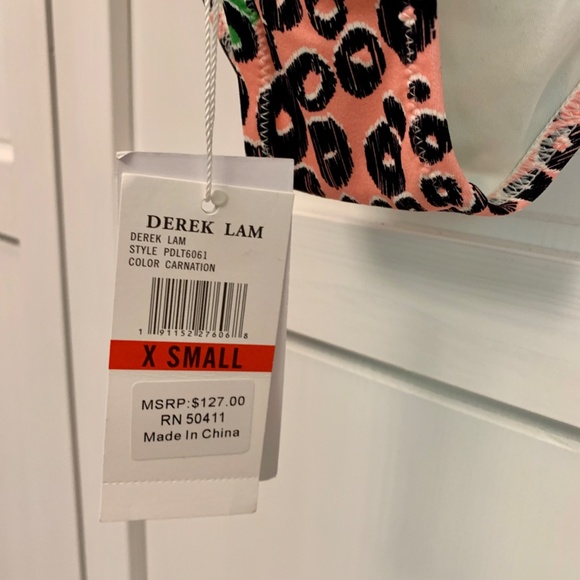 DEREK LAM 10 CROSBY BIK BOTTOM XS U-WIRE LEOPARD - Picture 5 of 8